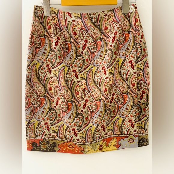 Charter Club Dresses & Skirts - Vintage Charter Club pure silk faux wrap skirt